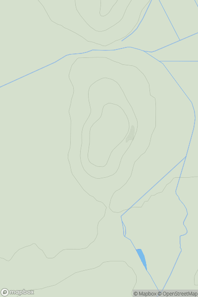 Thumbnail image for Grange Hill [Inverness to Strathspey] showing contour plot for surrounding peak